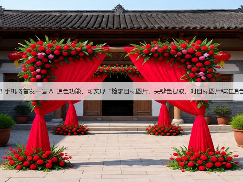 荣耀 Magic8 手机将首发一语 AI 追色功能，可实现“检索目标图片、关键色提取、对目标图片精准追色”系列动作(图2)