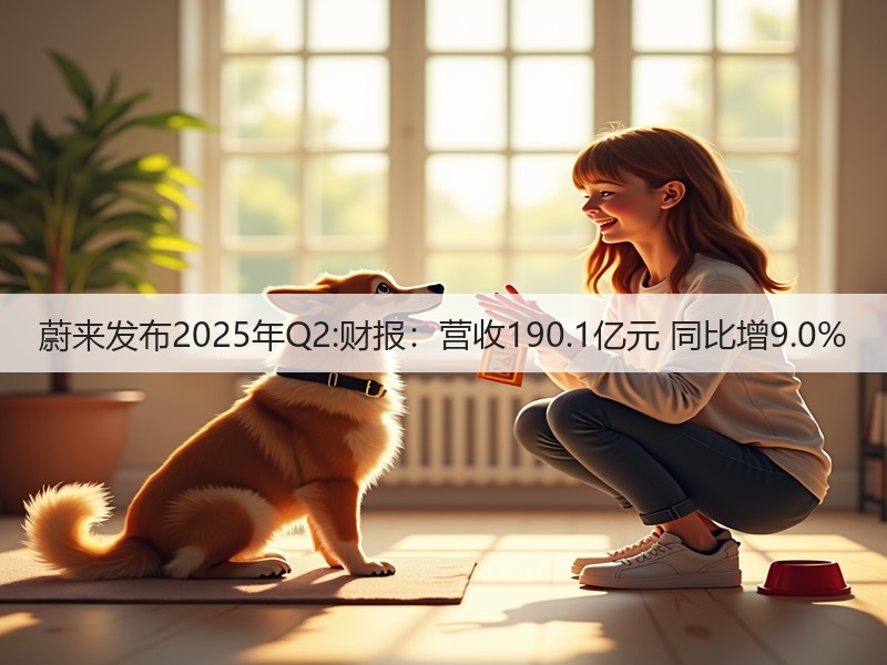 蔚来发布2025年Q2:财报：营收190.1亿元 同比增9.0%(图2)