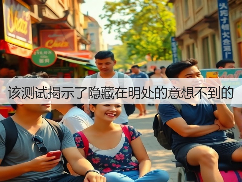 该测试揭示了隐藏在明处的意想不到的(图3)