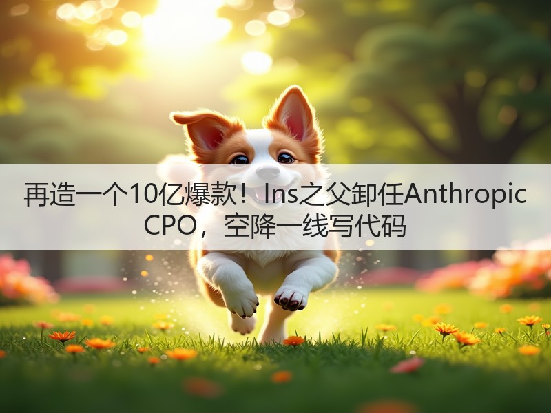 再造一个10亿爆款!Ins之父卸任Anthropic CPO,空降一线写代码(图3) 再造一个10亿爆款!Ins之父卸任Anthropic CPO,空降一线写代码(图3)