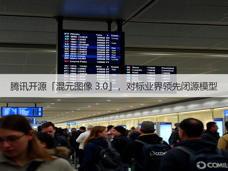 腾讯开源「混元图像 3.0」，对标业界领先闭源模型