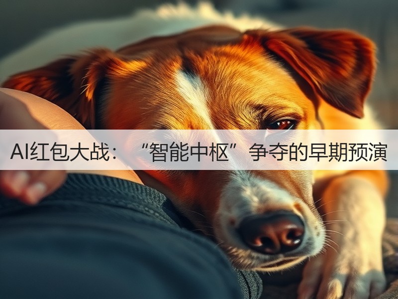 AI红包大战：“智能中枢”争夺的早期预演(图3)