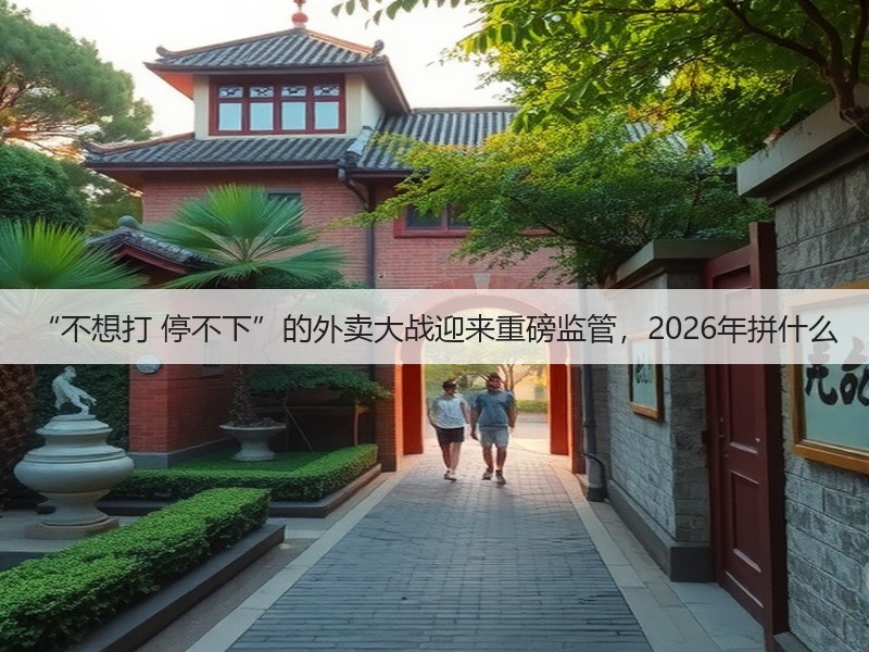 “不想打 停不下”的外卖大战迎来重磅监管,2026年拼什么(图3) “不想打 停不下”的外卖大战迎来重磅监管,2026年拼什么(图3)