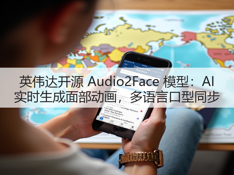 英伟达开源 Audio2Face 模型:AI 实时生成面部动画,多语言口型同步(图3) 英伟达开源 Audio2Face 模型:AI 实时生成面部动画,多语言口型同步(图3)
