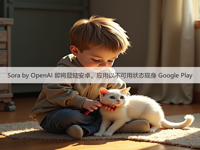 Sora by OpenAI 即将登陆安卓,应用以不可用状态现身 Google Play(图1) Sora by OpenAI 即将登陆安卓,应用以不可用状态现身 Google Play(图1)