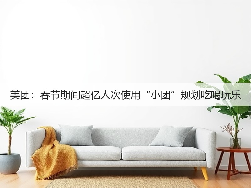 美团：春节期间超亿人次使用“小团”规划吃喝玩乐(图3)