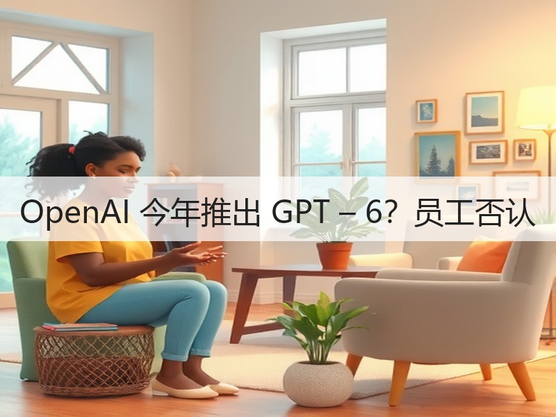 OpenAI 今年推出 GPT – 6？员工否认