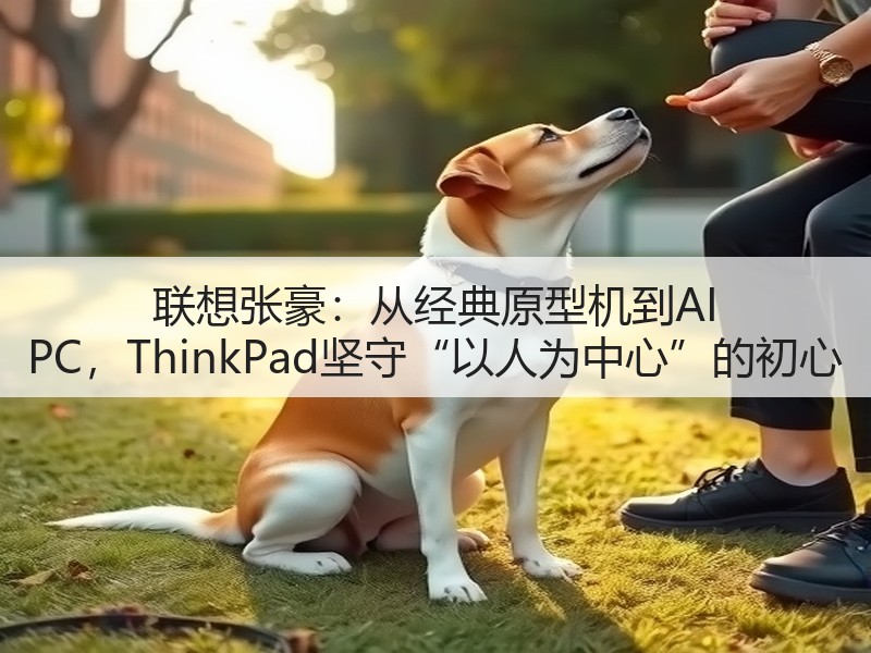 联想张豪：从经典原型机到AI PC，ThinkPad坚守“以人为中心”的初心(图2)