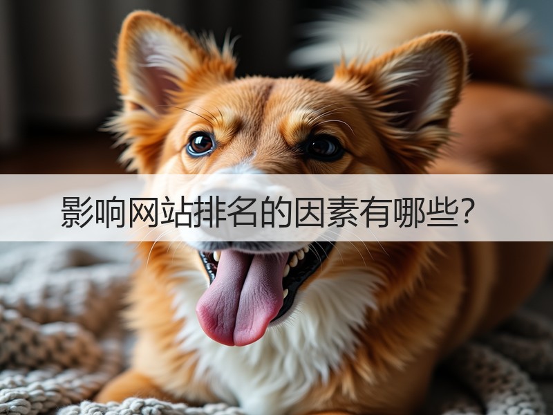 影响网站排名的因素有哪些？