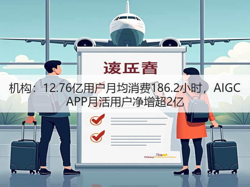 机构：12.76亿用户月均消费186.2小时，AIGC APP月活用户净增超2亿(图2)
