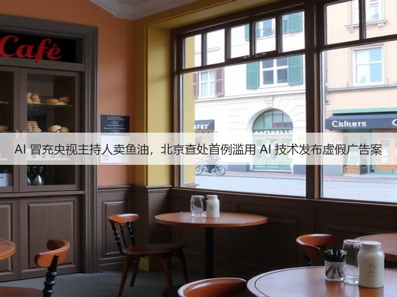 AI 冒充央视主持人卖鱼油,北京查处首例滥用 AI 技术发布虚假广告案(图2) AI 冒充央视主持人卖鱼油,北京查处首例滥用 AI 技术发布虚假广告案(图2)