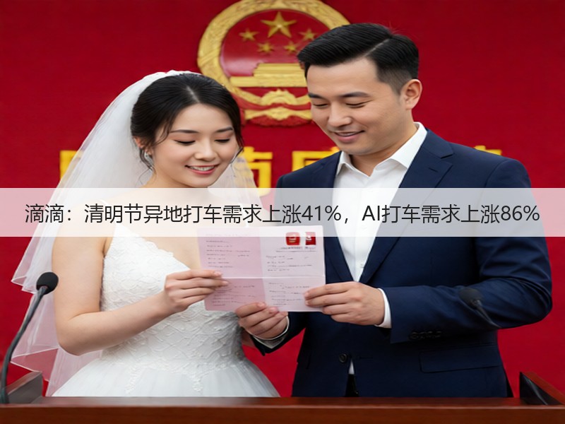 滴滴：清明节异地打车需求上涨41%，AI打车需求上涨86%(图3)