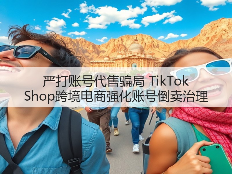 严打账号代售骗局 TikTok Shop跨境电商强化账号倒卖治理(图3) 严打账号代售骗局 TikTok Shop跨境电商强化账号倒卖治理(图3)