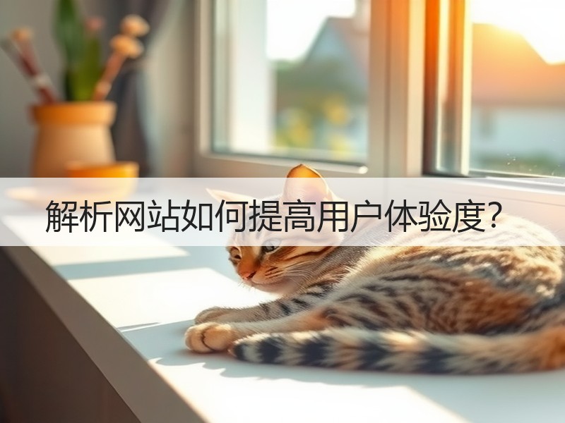 解析网站如何提高用户体验度？