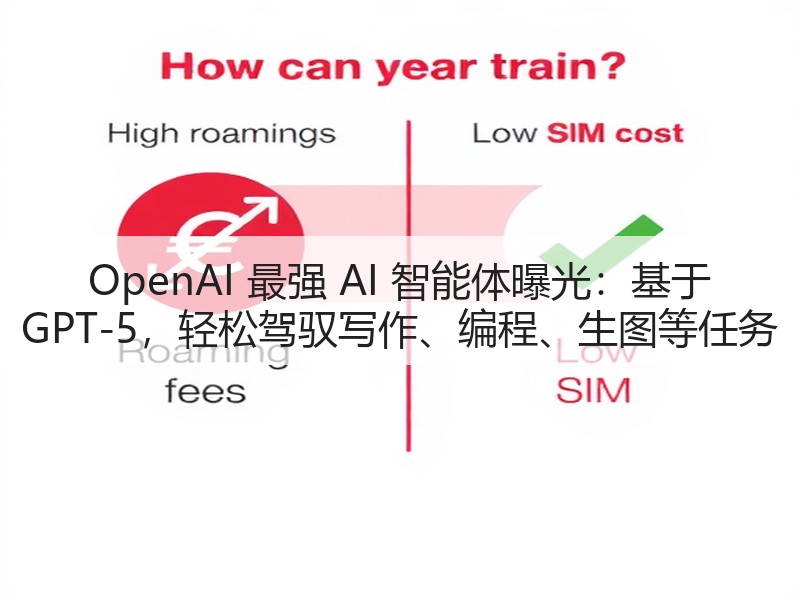 OpenAI 最强 AI 智能体曝光：基于 GPT-5，轻松驾驭写作、编程、生图等任务(图1)