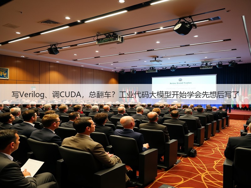 写Verilog、调CUDA,总翻车?工业代码大模型开始学会先想后写了(图3) 写Verilog、调CUDA,总翻车?工业代码大模型开始学会先想后写了(图3)