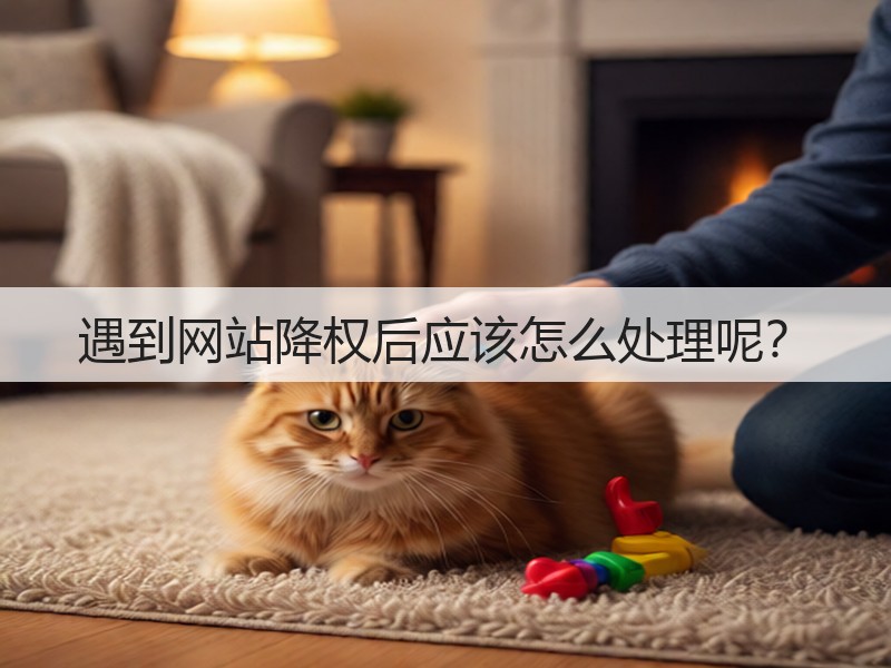遇到网站降权后应该怎么处理呢？(图3)
