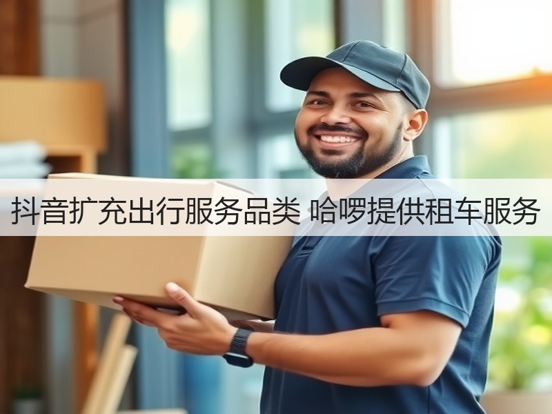 抖音扩充出行服务品类 哈啰提供租车服务(图3)