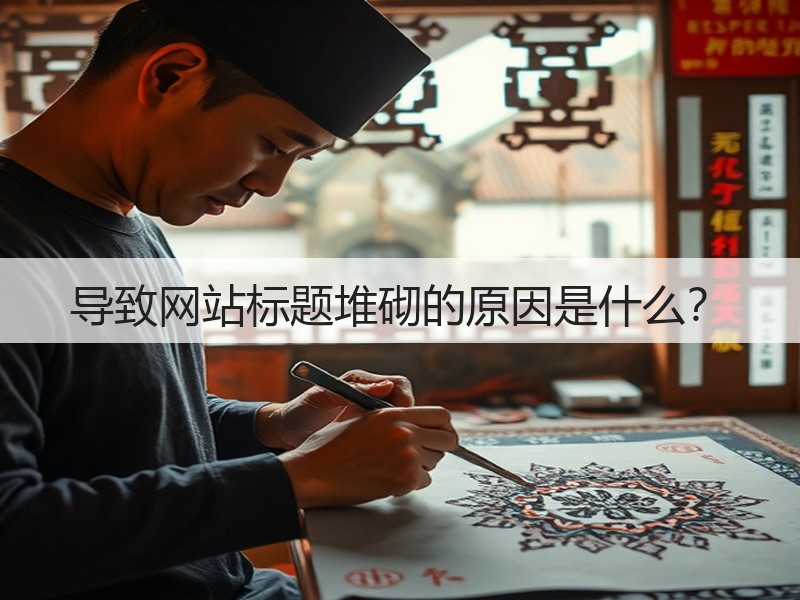 导致网站标题堆砌的原因是什么?(图1) 导致网站标题堆砌的原因是什么?(图1)