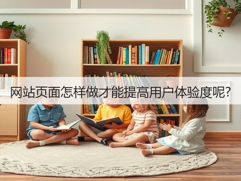 网站页面怎样做才能提高用户体验度呢?
