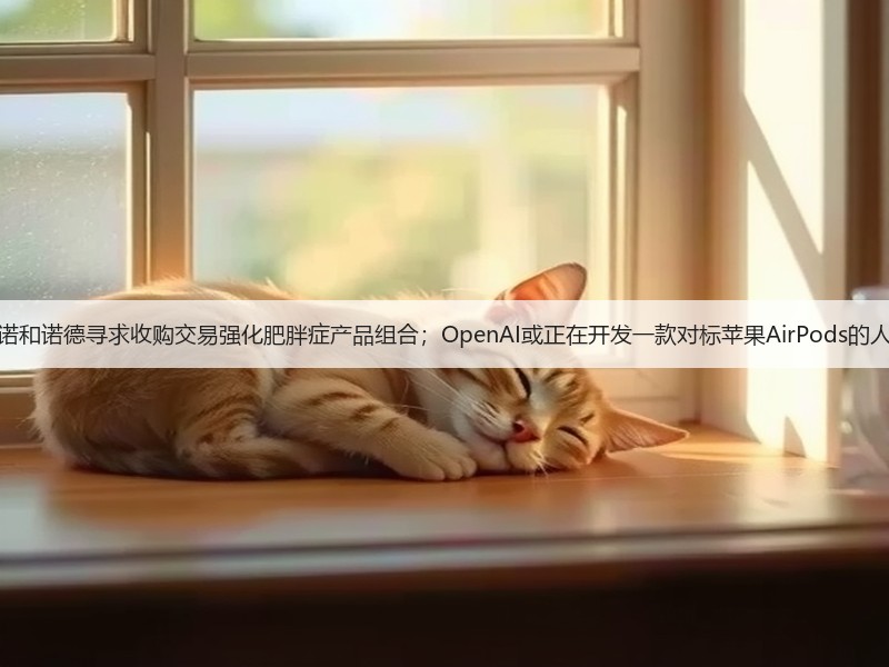 氪星晚报|诺和诺德寻求收购交易强化肥胖症产品组合;OpenAI或正在开发一款对标苹果AirPods的人工智能设备(图3) 氪星晚报|诺和诺德寻求收购交易强化肥胖症产品组合;OpenAI或正在开发一款对标苹果AirPods的人工智能设备(图3)