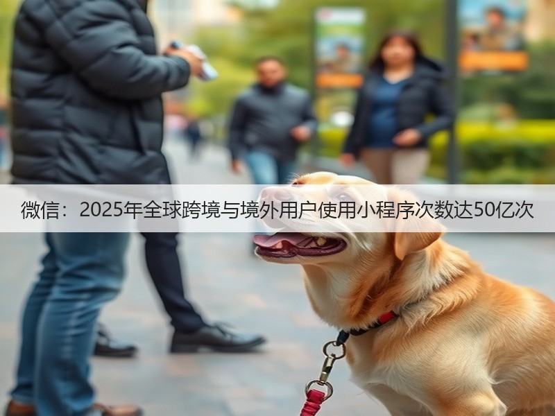 微信：2025年全球跨境与境外用户使用小程序次数达50亿次(图2)