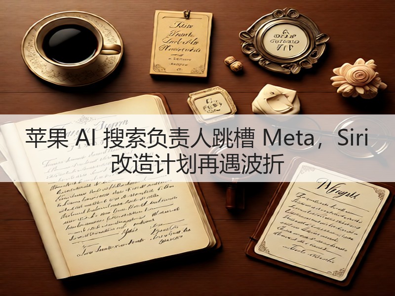 苹果 AI 搜索负责人跳槽 Meta,Siri 改造计划再遇波折(图2) 苹果 AI 搜索负责人跳槽 Meta,Siri 改造计划再遇波折(图2)
