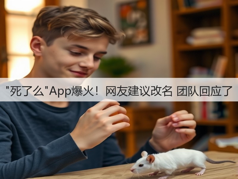 死了么App爆火!网友建议改名 团队回应了(图2) 死了么App爆火!网友建议改名 团队回应了(图2)