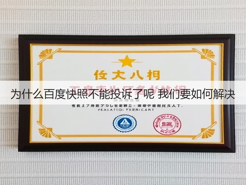 为什么百度快照不能投诉了呢 我们要如何解决(图1)