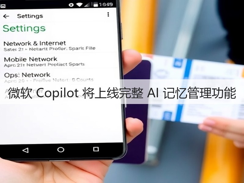 微软 Copilot 将上线完整 AI 记忆管理功能(图3)