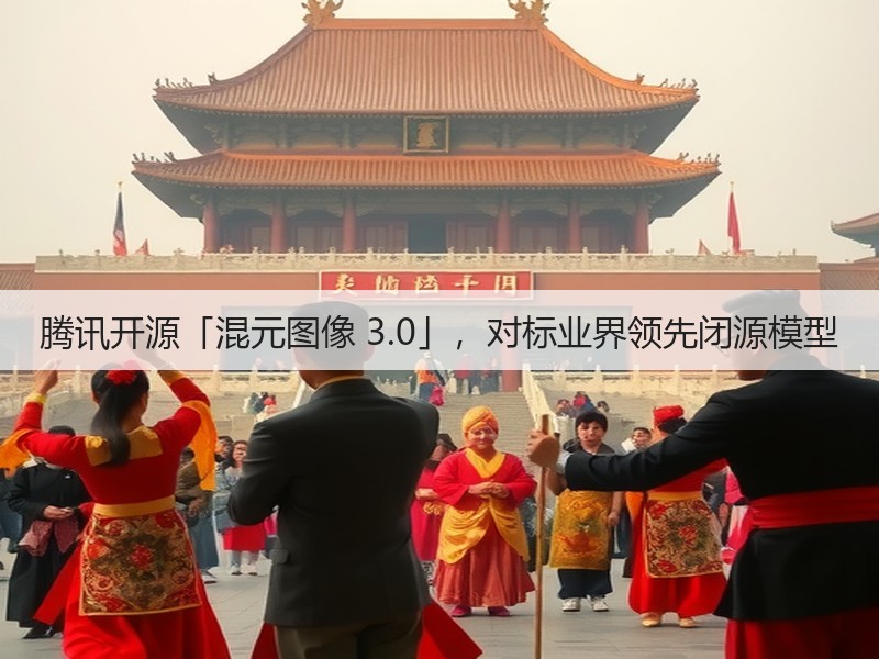 腾讯开源「混元图像 3.0」,对标业界领先闭源模型(图2) 腾讯开源「混元图像 3.0」,对标业界领先闭源模型(图2)