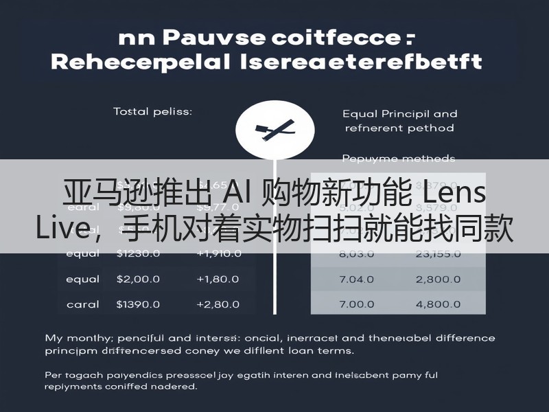 亚马逊推出 AI 购物新功能 Lens Live,手机对着实物扫扫就能找同款(图3) 亚马逊推出 AI 购物新功能 Lens Live,手机对着实物扫扫就能找同款(图3)