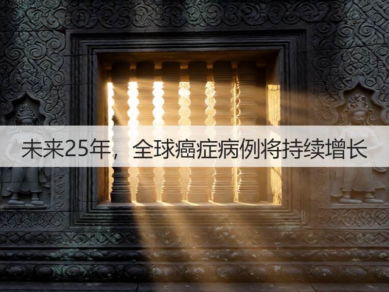 未来25年,全球癌症病例将持续增长(图2) 未来25年,全球癌症病例将持续增长(图2)