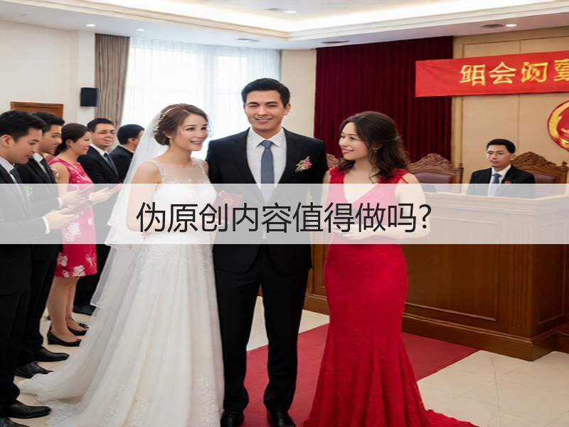 伪原创内容值得做吗?(图1)
