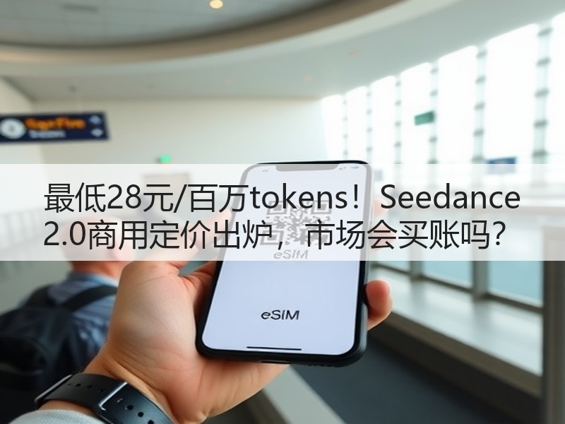 最低28元/百万tokens！Seedance 2.0商用定价出炉，市场会买账吗？(图3)