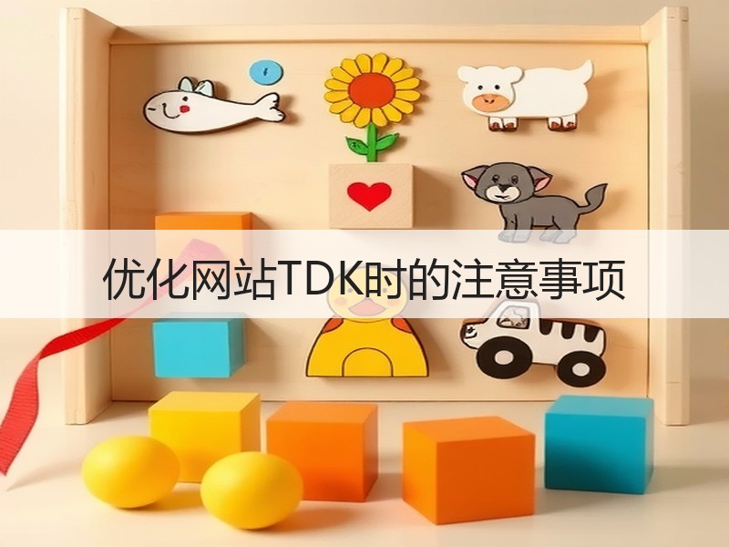 优化网站TDK时的注意事项
