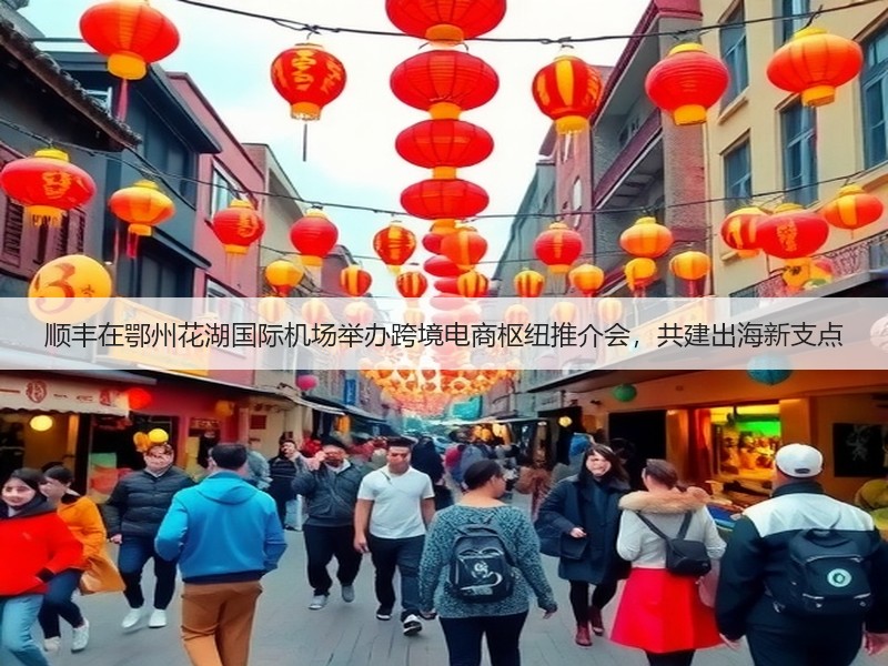 顺丰在鄂州花湖国际机场举办跨境电商枢纽推介会,共建出海新支点(图2) 顺丰在鄂州花湖国际机场举办跨境电商枢纽推介会,共建出海新支点(图2)