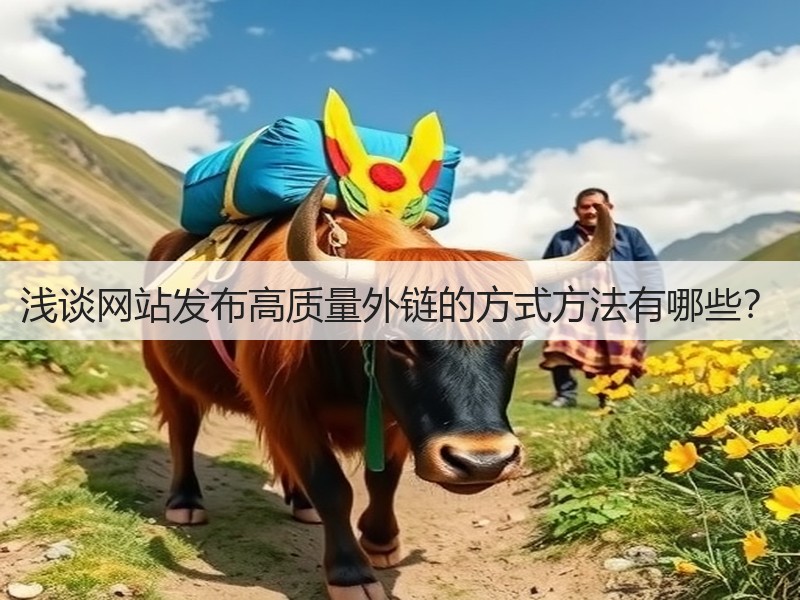 浅谈网站发布高质量外链的方式方法有哪些?(图3) 浅谈网站发布高质量外链的方式方法有哪些?(图3)