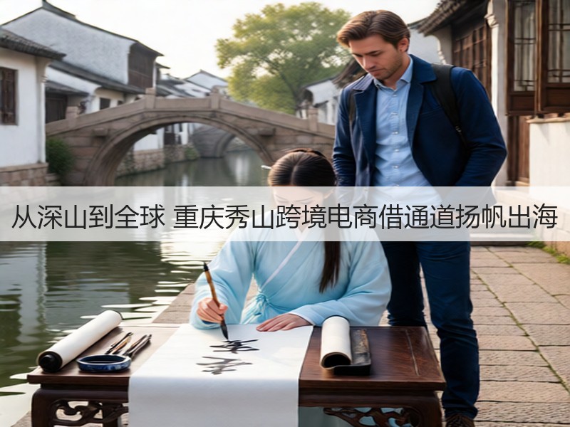 从深山到全球 重庆秀山跨境电商借通道扬帆出海(图2)