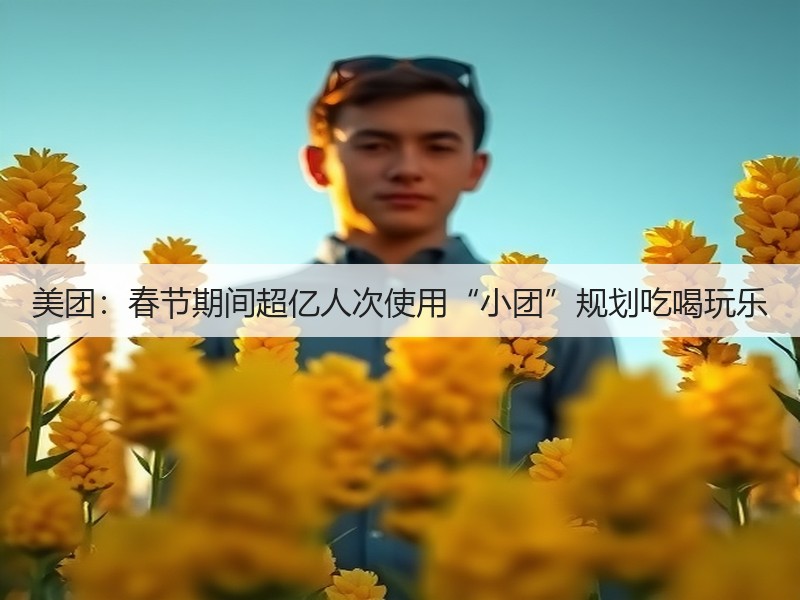 美团：春节期间超亿人次使用“小团”规划吃喝玩乐(图2)