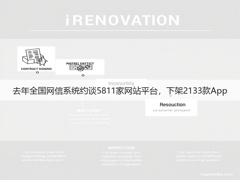 去年全国网信系统约谈5811家网站平台，下架2133款App(图2)