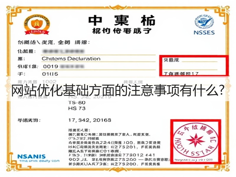 网站优化基础方面的注意事项有什么?(图1)