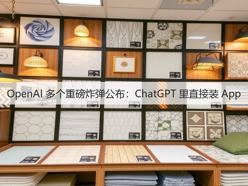 OpenAI 多个重磅炸弹公布:ChatGPT 里直接装 App(图3) OpenAI 多个重磅炸弹公布:ChatGPT 里直接装 App(图3)