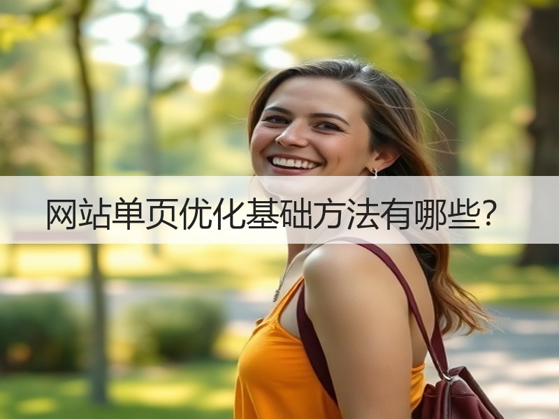 网站单页优化基础方法有哪些？