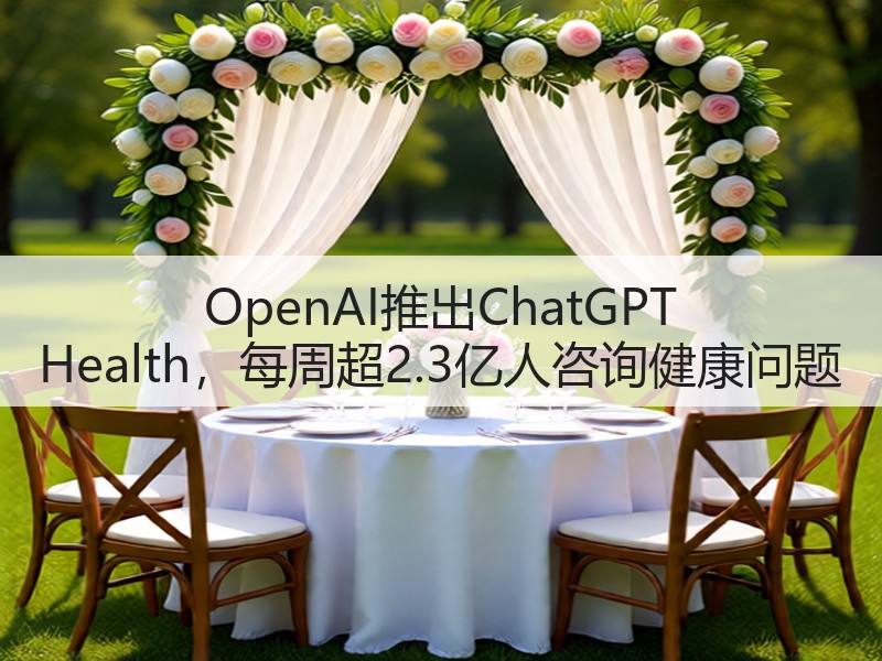 OpenAI推出ChatGPT Health,每周超2.3亿人咨询健康问题(图2) OpenAI推出ChatGPT Health,每周超2.3亿人咨询健康问题(图2)