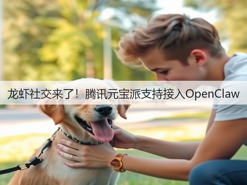龙虾社交来了！腾讯元宝派支持接入OpenClaw(图2)