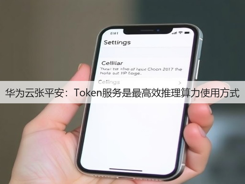 华为云张平安：Token服务是最高效推理算力使用方式(图3)