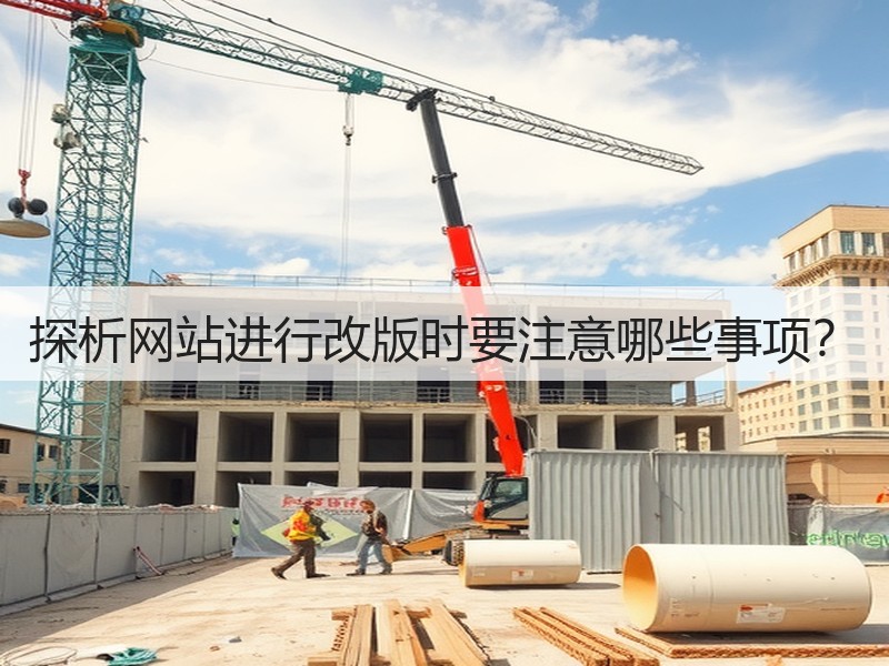 探析网站进行改版时要注意哪些事项？(图2)