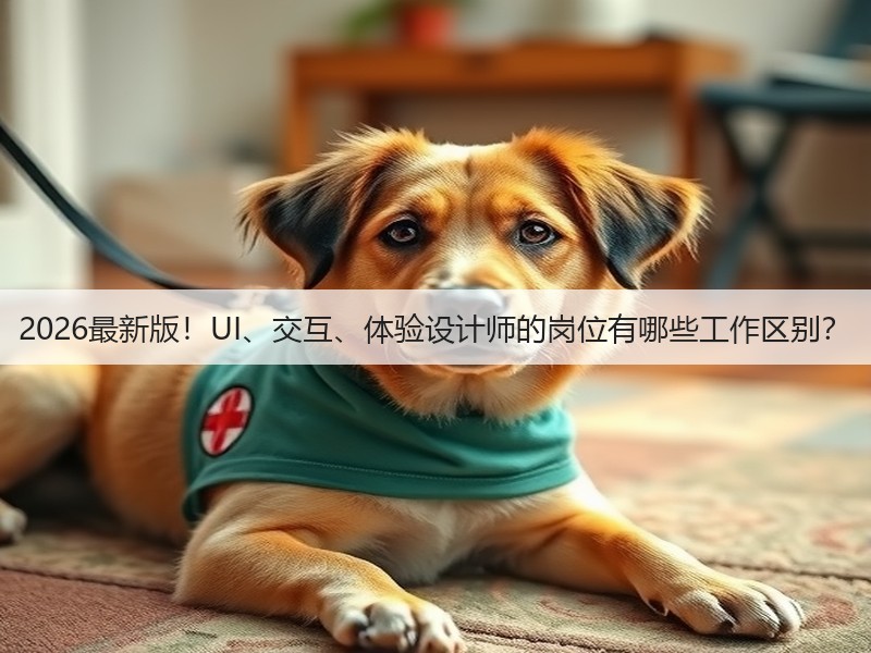 2026最新版！UI、交互、体验设计师的岗位有哪些工作区别？(图1)