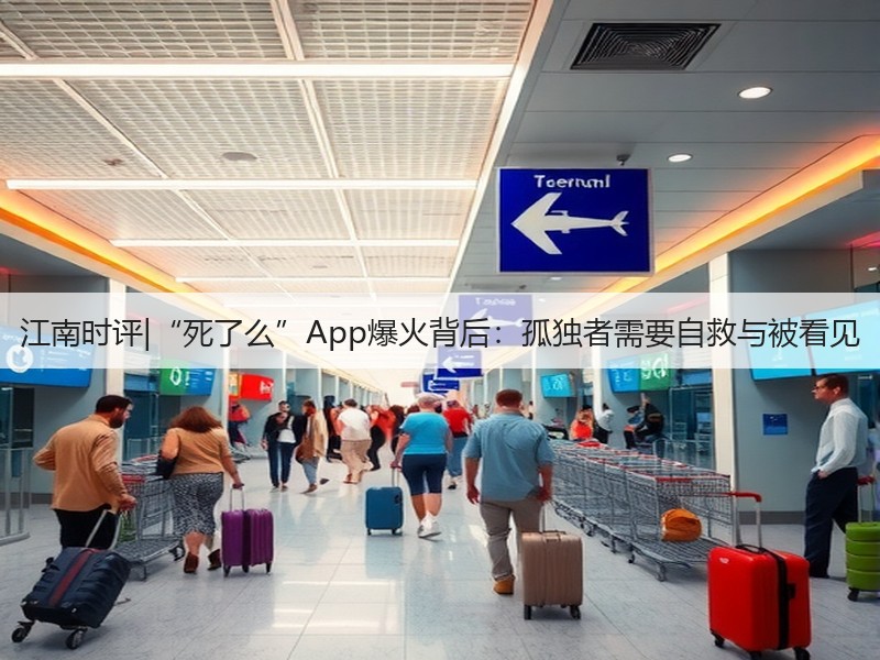 江南时评|“死了么”App爆火背后：孤独者需要自救与被看见(图3)